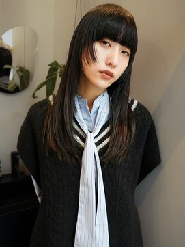 シティ 薬院(SITY.) 薬院　ボブ　顔まわりレイヤーカット　ブリーチなしカラー