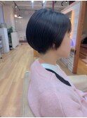 大人ショートボブ☆丸みのある柔らかボブ