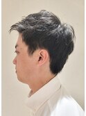 メンズシャギーショート