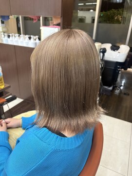 ウィーブ 成田店(Weve) イメチェン/ホワイトブロンド/外ハネボブ/美髪/成田