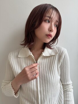 ココ なかもず店(COCO) レイヤーカット/ボブ/髪質改善/小顔/ココアベージュ