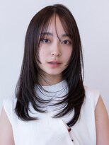 20代30代大人かわいい/レイヤーカット/前髪