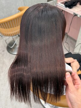 ロンド ブランシュ 錦糸町北口(Lond blanche) ブリーチ縮毛矯正　巻ける縮毛矯正　髪質改善　錦糸町縮毛矯正