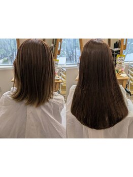 エクステで、自然な変身を叶える♪毎日のスタイルに華やかさをプラスしませんか？長さやボリュームUPも◎