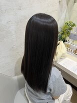 ジルスタンダード(JILL STANDARD)&nbsp;暗めブラウン×縮毛矯正