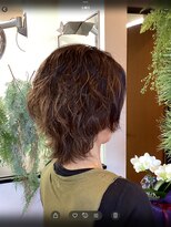 ナカジマ美容室&nbsp;ウルフパーマスタイル
