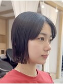 ☆バッサリボブもお任せください！縮毛矯正と相性◎