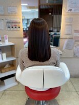 美容室 ルーフトップ(Roof top)&nbsp;髪質改善白髪ぼかしハイライトカラー前髪カットベージュカラー