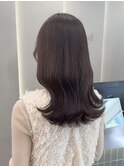 ◯ オリーブグレー/韓国/レイヤーカット/髪質改善/縮毛矯正/札幌