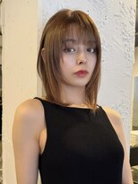 アビー(ABBEY3) レイヤーカットミディアムレイヤー顔周りレイヤーロングレイヤー