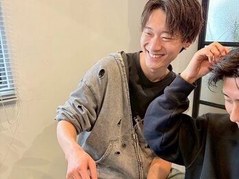 ガイ ラタン ウエスト(GUY lattan west)の写真/人気サロンlattan[ラタン]の4号店目として、初のメンズサロンが誕生！[松戸駅徒歩2分/メンズパーマ/韓国］