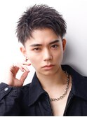 【束感】アップバングショート