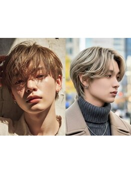 似合わせのプロが計算されたバランスで創るメンズカット×メンズパーマ好評![神戸元町/men's/眉毛/学割U24]