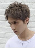 横浜アップバングスパイキーショート短髪ツーブロック30代40代◆