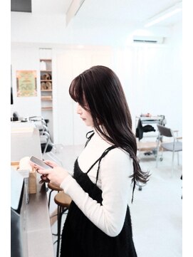 ラベンダーグレー/髪質改善