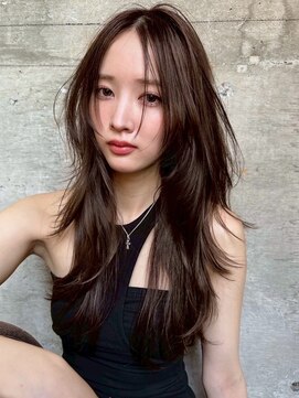 サイン 表参道(SIGN) お洒落なレイヤーカットハッシュカットレイヤーボブ渋谷