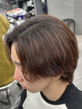 オーバル バイ アピッシュ(OVARL by apish) パーマ落とし/曲がる縮毛矯正/センターパート