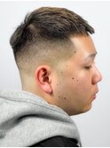 クロップスタイル×スキンフェード