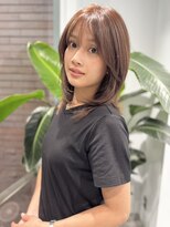 ノラ ウメダ(NORA UMEDA) 小顔に見えるくびれレイヤースタイル