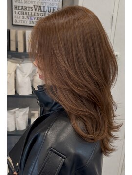 ソヨン 本厚木店(SOYON) 《佐藤遥》ショコラベージュ×レイヤーカット