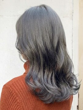 エノア 東京(ENORE) アッシュグレー/セミロング