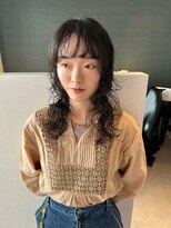 アム(amu)&nbsp;ロングパーマ/くせ毛パーマ/くせ毛風パーマ/レイヤーパーマ