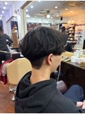シャドウパーマ　メンズマッシュ　佐世保