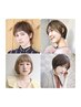 ズボラな人大歓迎◎セットが楽なショートヘア。カット＋カラー＋ojjiottoTR
