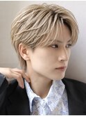 フェザーパーマシャドウパーマニュアンスパーマラウンドマッシュ