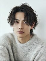 メンズルービック 江坂(MEN’s Rubik's) センターかき上げアンニュイゆるウェーブ