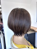 ナンバーフォーナチュラル(NO4 natural)&nbsp;41. ショートボブ/大人ハイライト/似合わせ/ツヤ感