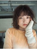 ゆるふわボブパーマ