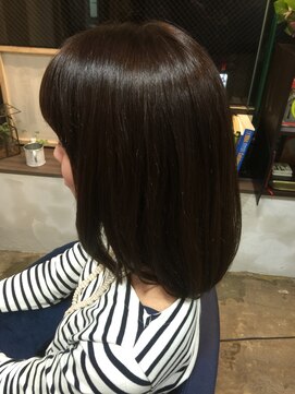 フィン(FiN by allure) 【池袋の髪質改善専門店FiN by allure】職場でもOKのダークAsh☆