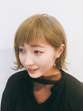 ソラ ヘアーメイク(SORA HAIR MAKE) ちょいモードな切りっぱなしボブ