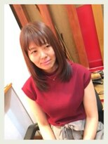 ヘアーデザイン アブー(hair design A BOO)&nbsp;ストレートフリンジカール