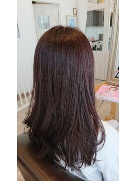 ウィービーパセリ atre川越店(WE BE PARSLEY) 暖色系バイオレットツヤカラー♪♪【担当 木村沙織】