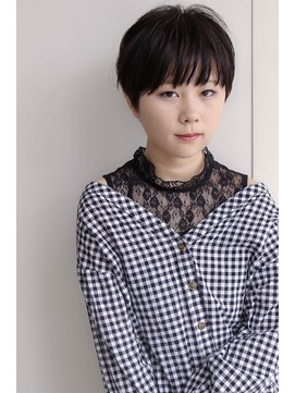ヘアーアンドエステティック ヴェリス(hair&esthetic Velis) 【Velis】黒髪コンパクトショートヘア♪