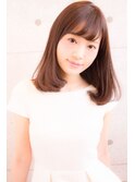 毛先ふんわりスタイル