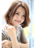 毛先ワンカールボブ【掛川 美容室 ボブ】
