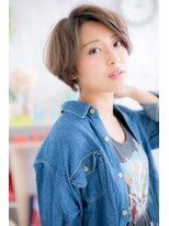 ミック ヘアアンドメイク アップ 駒込店(miq Hair&Make up)&nbsp;無造作感が魅力…ラフ大人ボブ