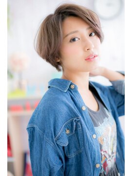 ミック ヘアアンドメイク アップ 駒込店(miq Hair&Make up) 無造作感が魅力…ラフ大人ボブ