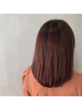 モノ(mono) 【mono 柏】セミロング×ベリーピンク