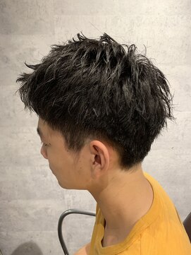 ヘアリゾート エーアイ 亀戸店(hair resort Ai) 刈り上げアップバング