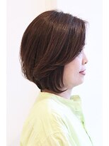 トータルビューティーステラ(TOTAL BEAUTY STELLA)&nbsp;綺麗なサイドシルエット30代40代50代大人気ひし形ショートボブ