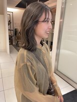 バディ ヘア フレス(BUDDY HAIR FRAIS)&nbsp;柔らかミディアムのダークグレージュ