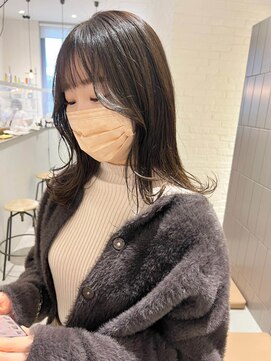 マッシュ 天王寺あべの(MASHU) オリーブブラウンカラー