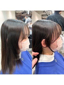 コワファーストナガサキシャンプーボーイ(COIFF1RST NAGASAKI SHAMPOO BOY) 【韓国ヘア】フェイスレイヤー！