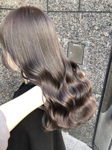 ロンド ルージュ 銀座店(Lond rouge) メルティカラー似合わせカットウェーブミディアム髪質改善韓国
