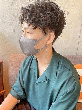 エム インターナショナル 春日部本店(EMU international) スパイラル波ウェーブのメンズパーマ