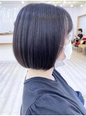 【morio成増/児玉】黒髪　丸みボブ　